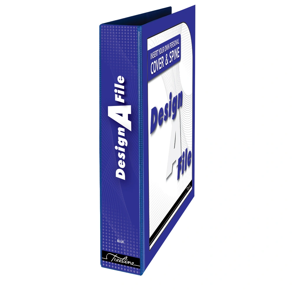 Design A File Mini L/A File  Blue