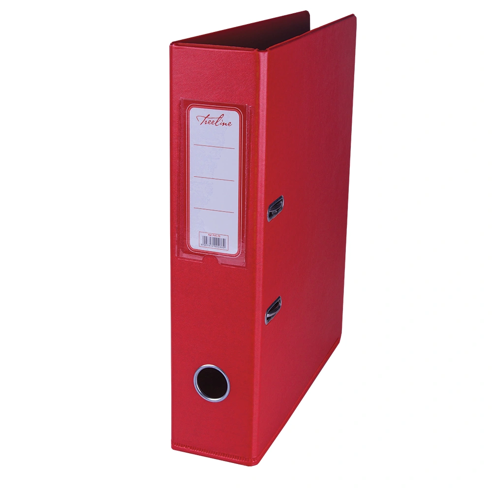 Red PVC-70  Lever Arch Files