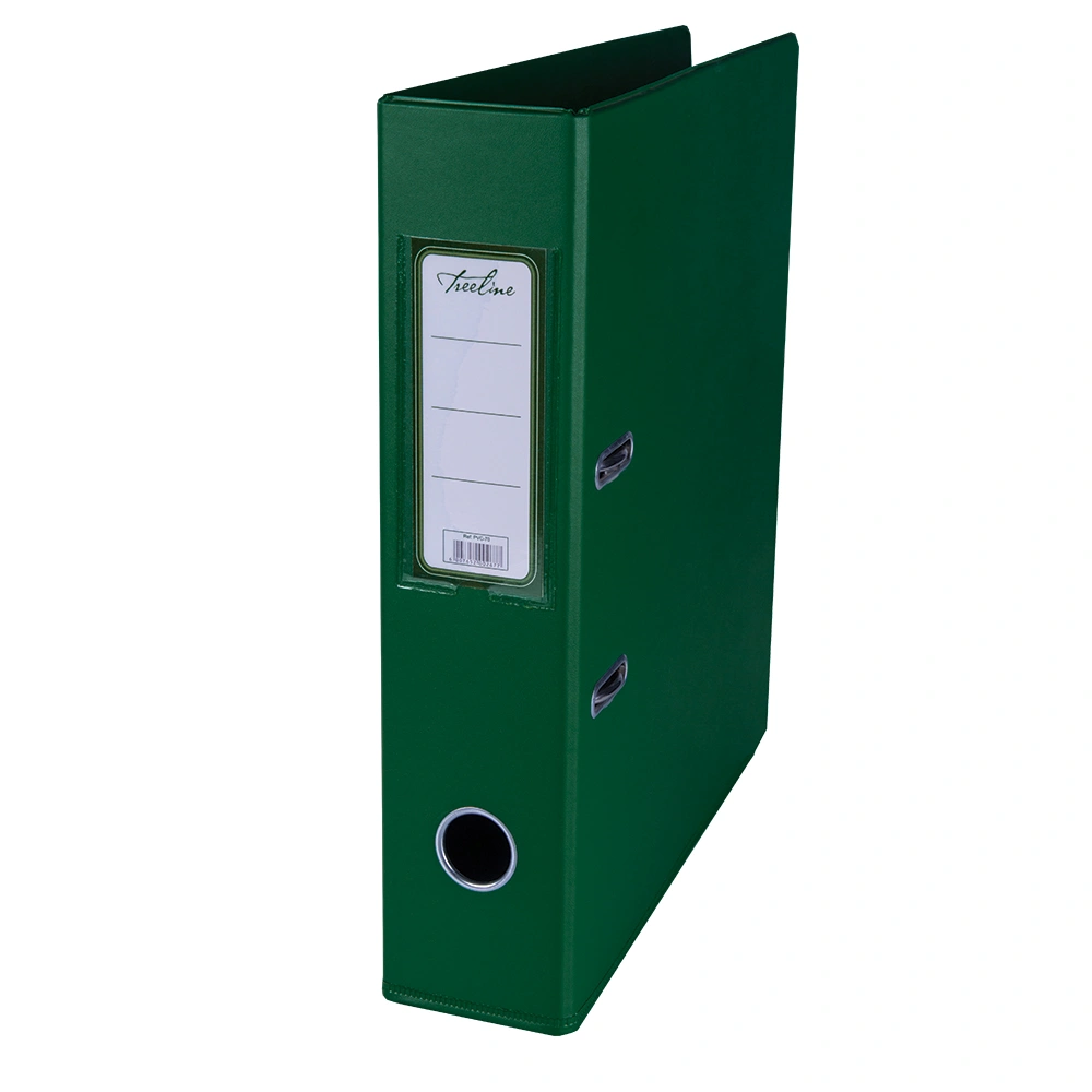 Green PVC-70  Lever Arch Files