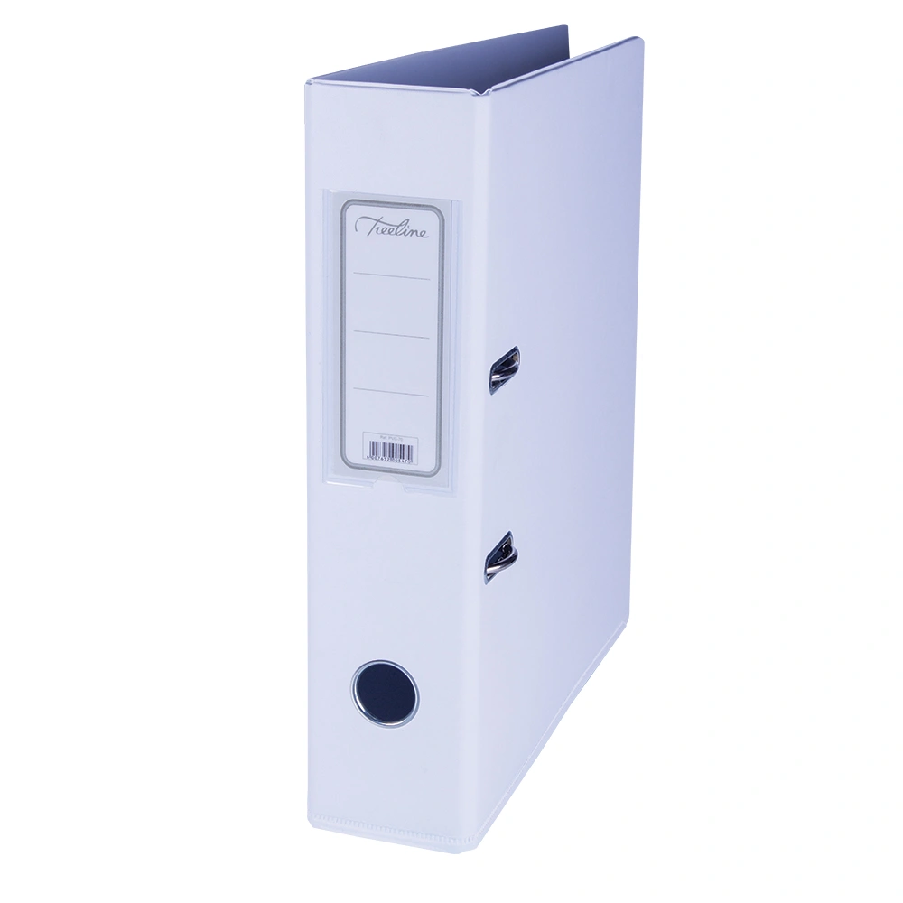 White PVC-70  Lever Arch Files