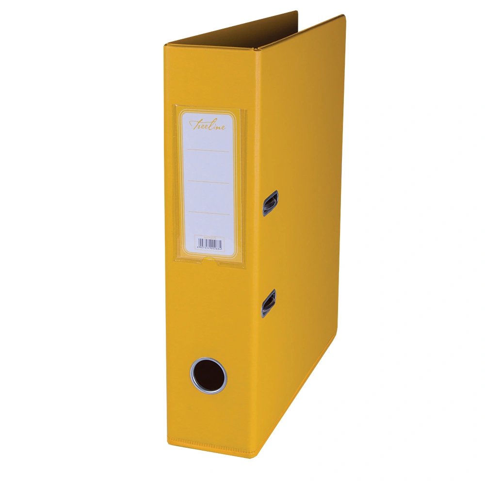 Yellow PVC-70  Lever Arch Files