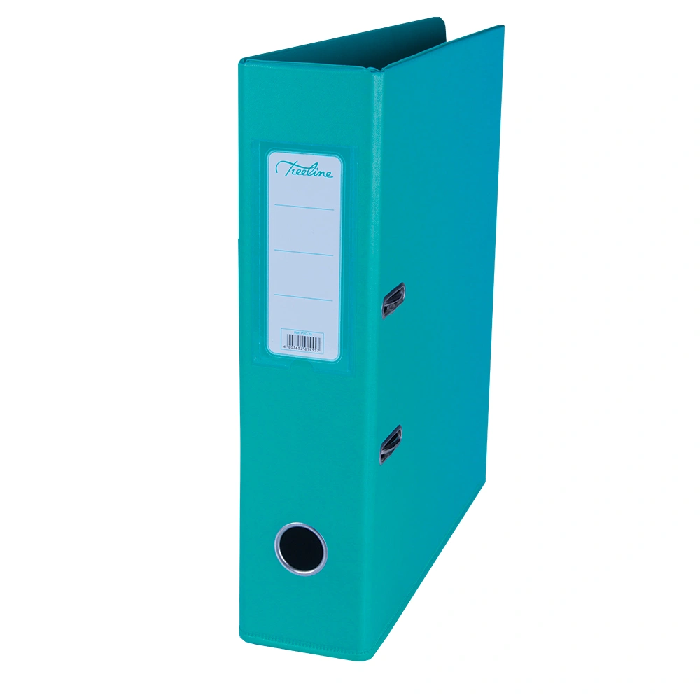 Turquoise PVC-70  Lever Arch Files