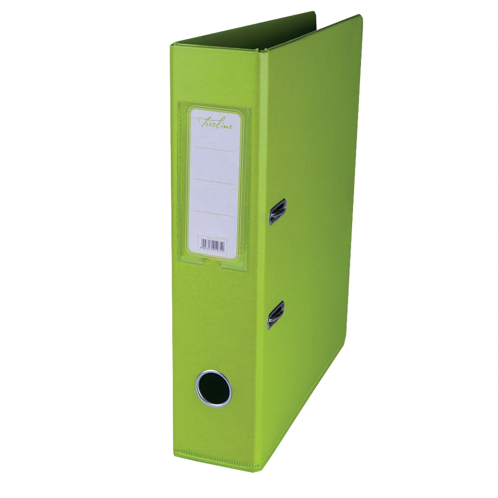 Lime Green PVC-70  Lever Arch Files