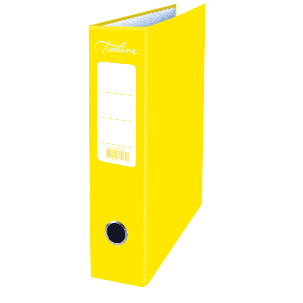 A4 Yellow Colour Lever Arch Files   TRAY-10
