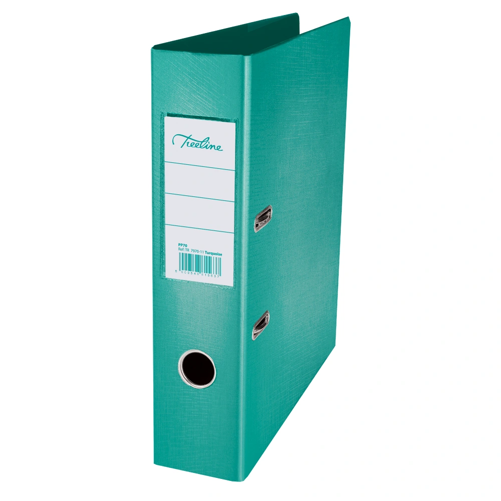Turquoise Treeline Poly Prop Lever Arch File