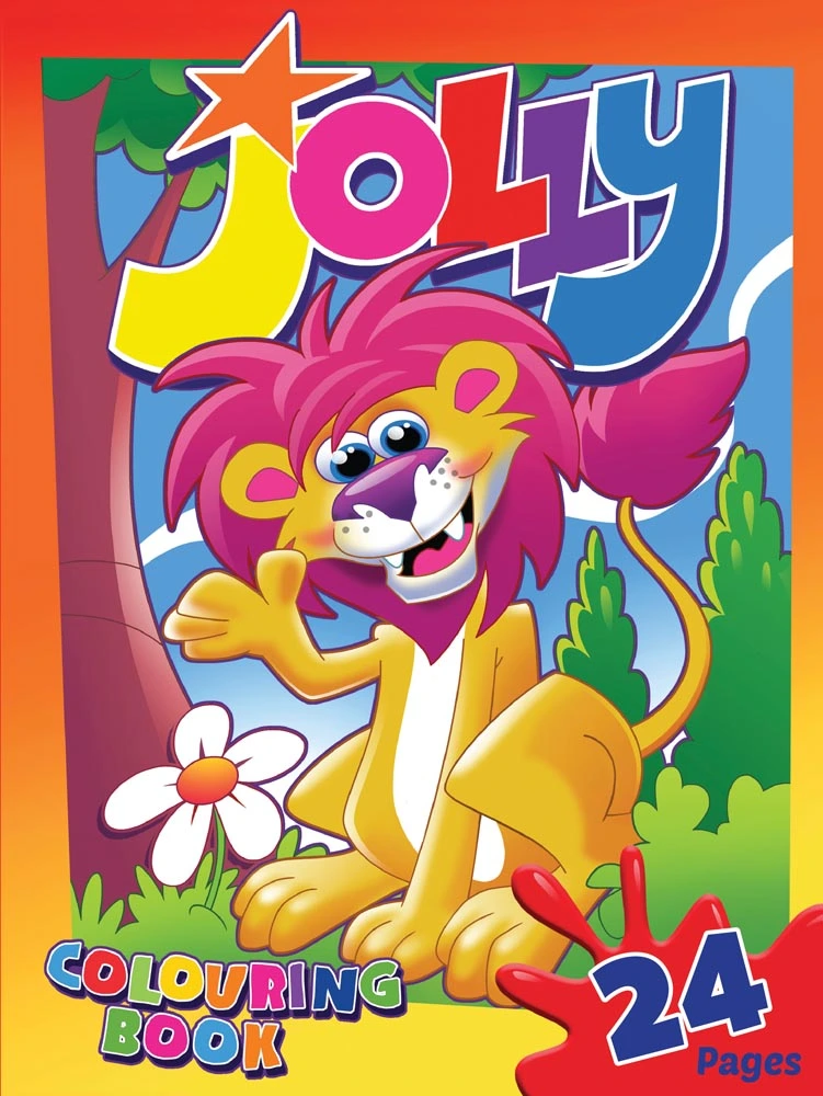 Jolly Colouring Books  24 Page