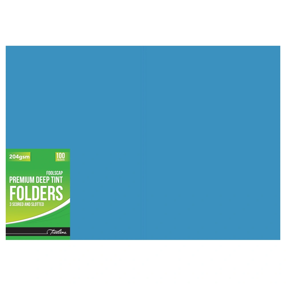 Premium Deep Tint Folder Blue 204gsm