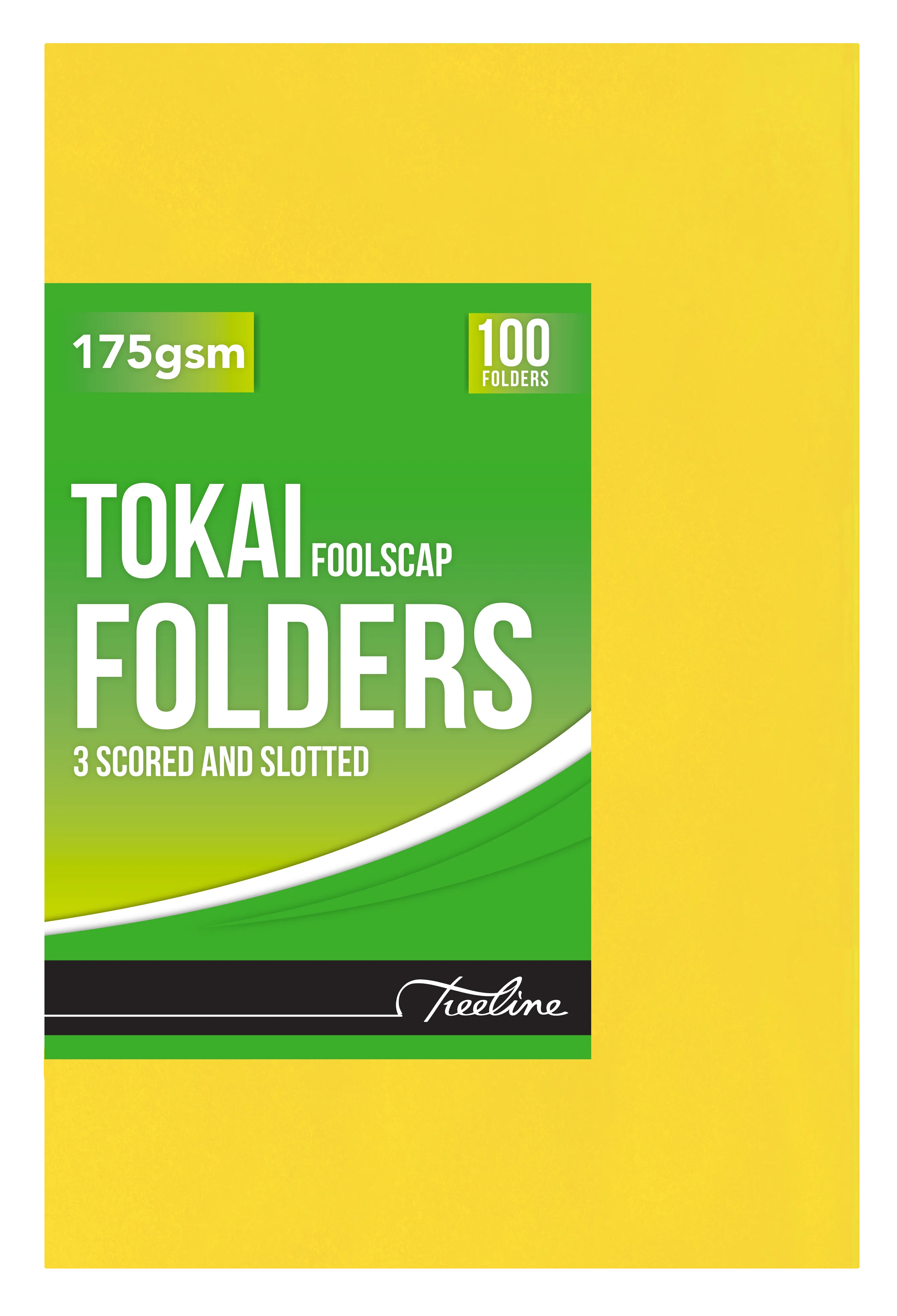 Tokai Folder Yellow 175gsm  PKT-10