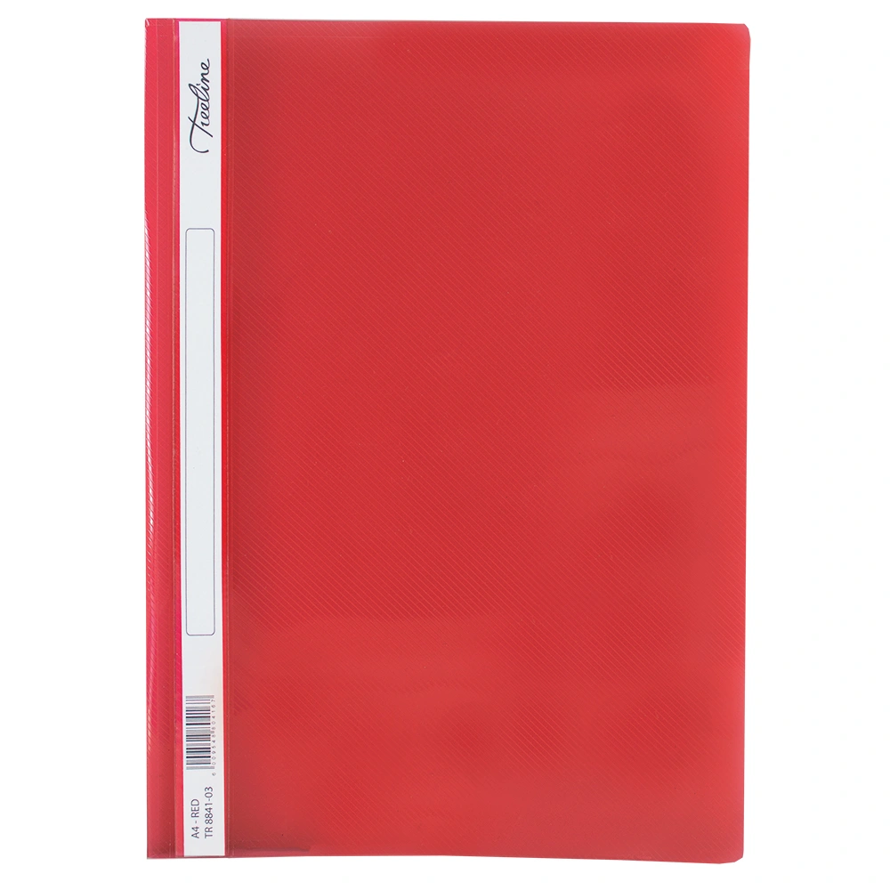 Red A4 Executive Quotation Folder - TREELINE