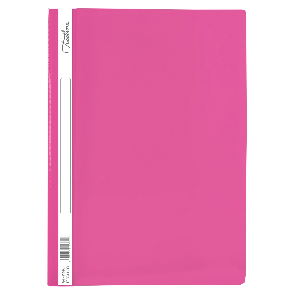 Pink  A4 Executive Quotation Folder - TREELINE