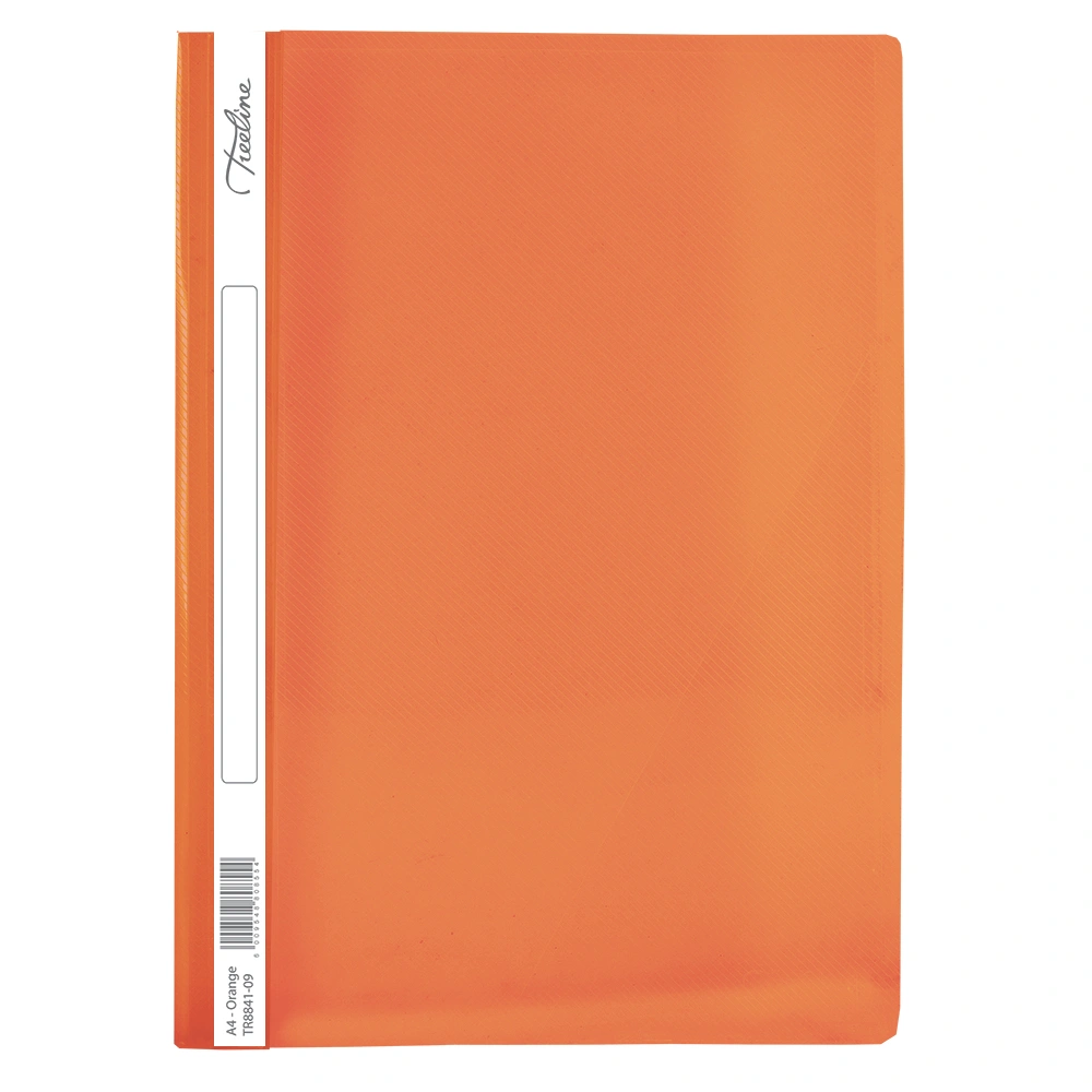 Orange  A4 Executive Quotation Folder - TREELINE