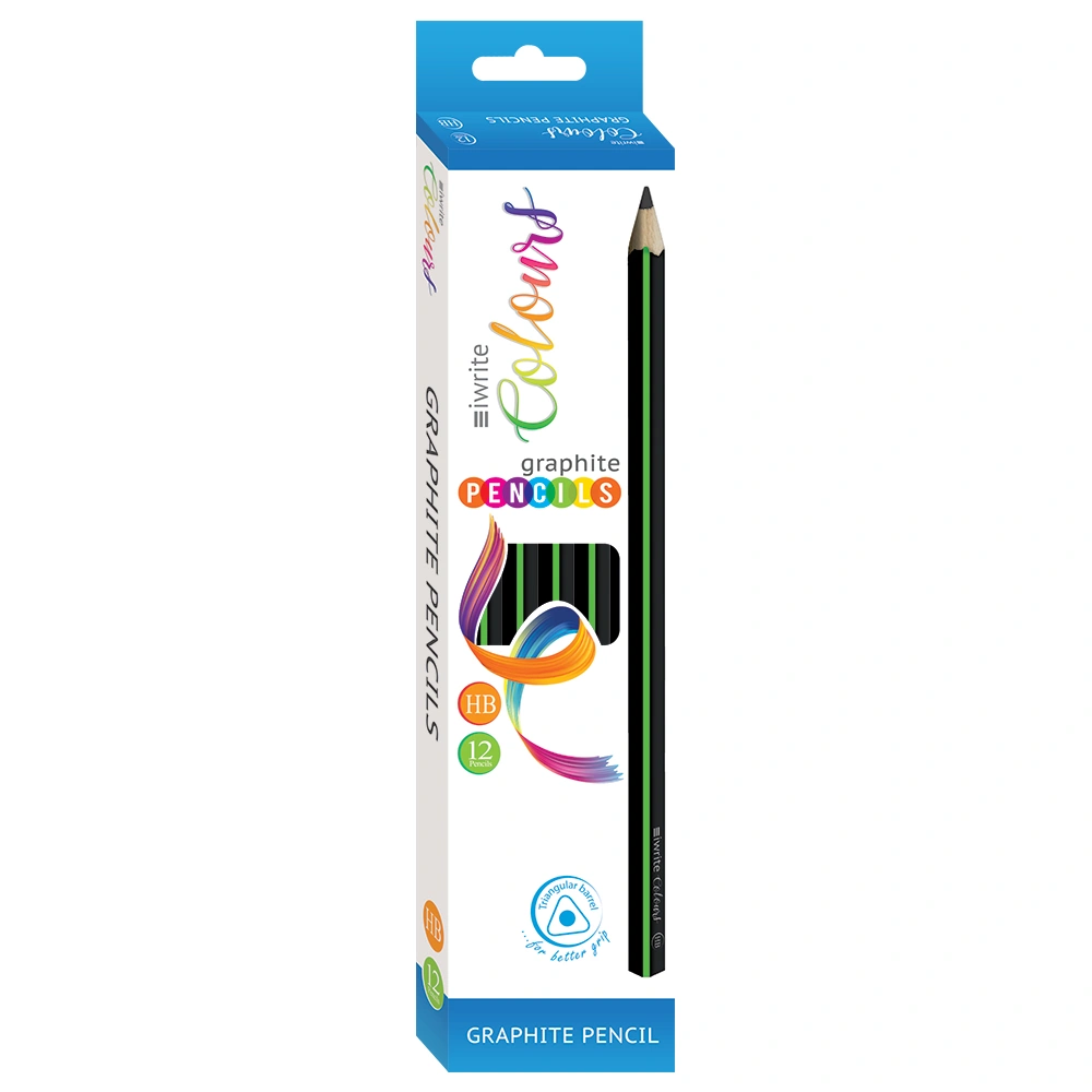 IWrite Colours HB Graphite Pencils