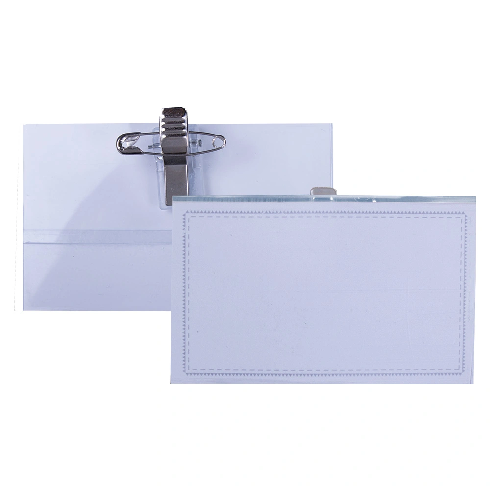 Name Badges - PVC - With Clip & Pin