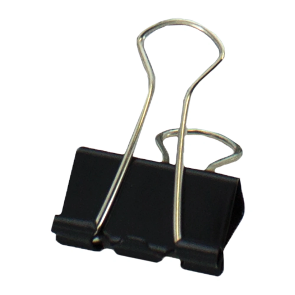 25mm Foldback Clips - Black
