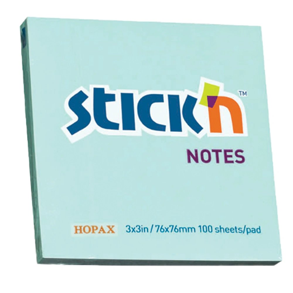 Blue PASTEL 76x76mm Stick'N Pads