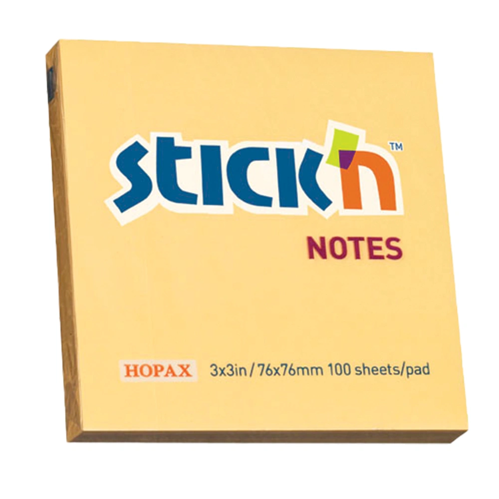 Orange PASTEL 76x76mm Stick'N Pads
