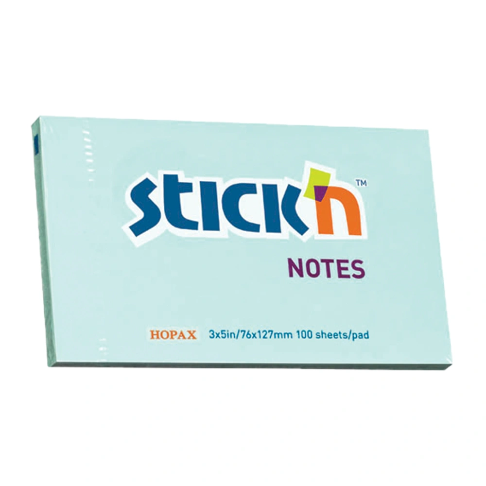 Blue PASTEL 76x127mm Stick'N Pads
