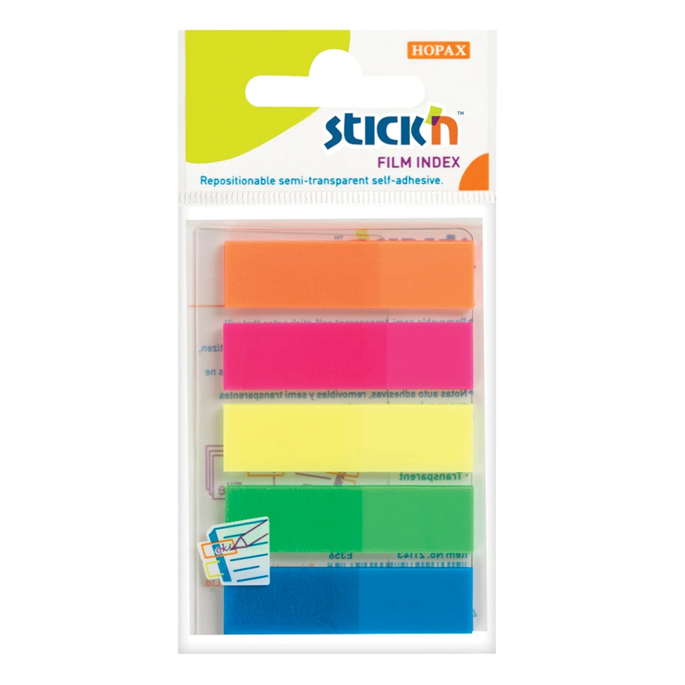 Film Index Tabs 5 Asst. Colours