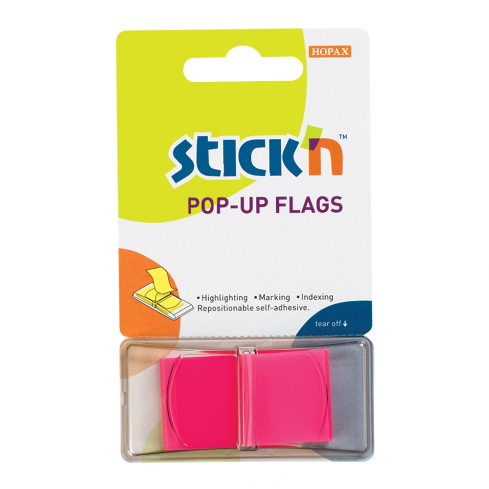 Pop-Up Flags neon Magenta (45mm x 25mm) 26013