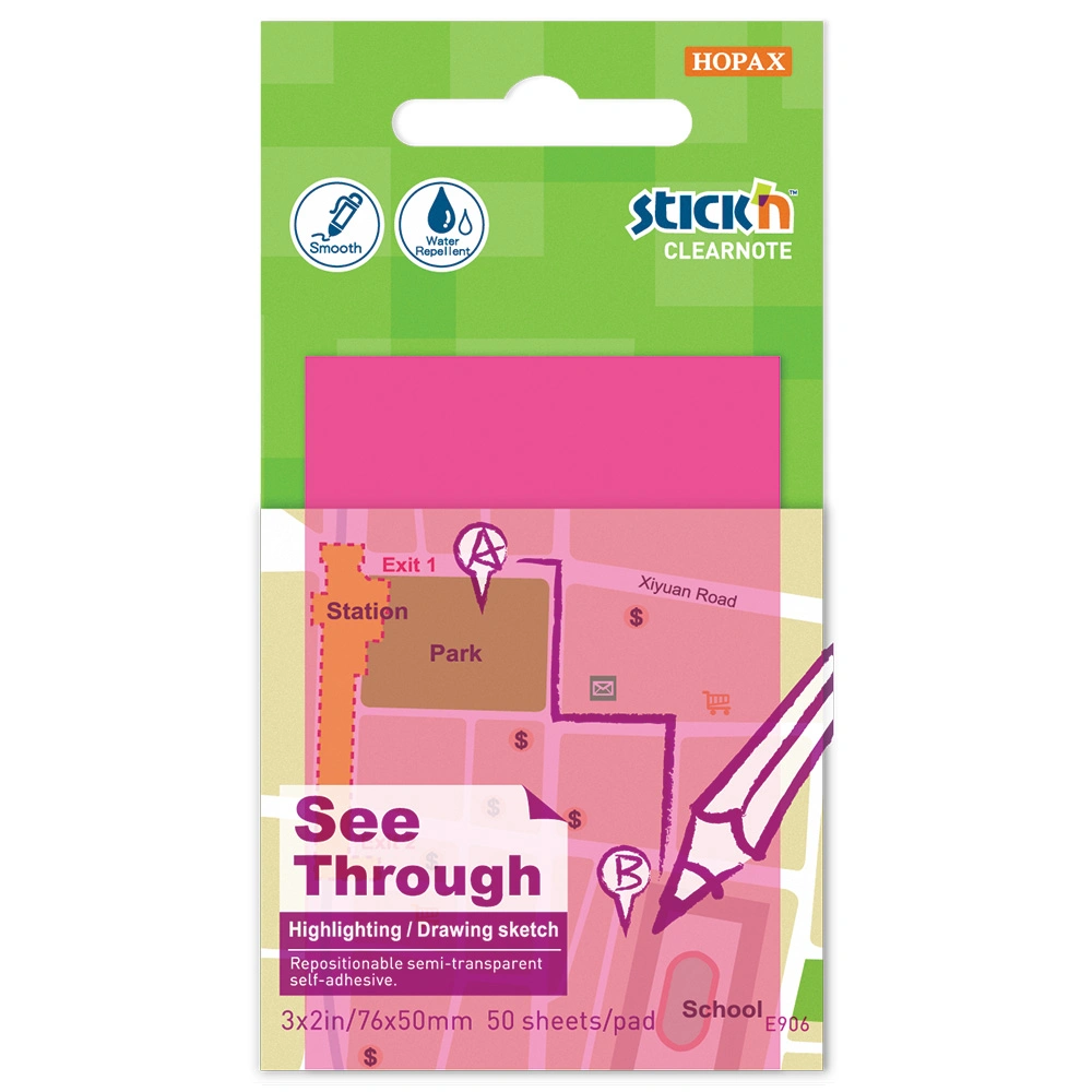 Stick 'n Note 76 x 51mm Magenta