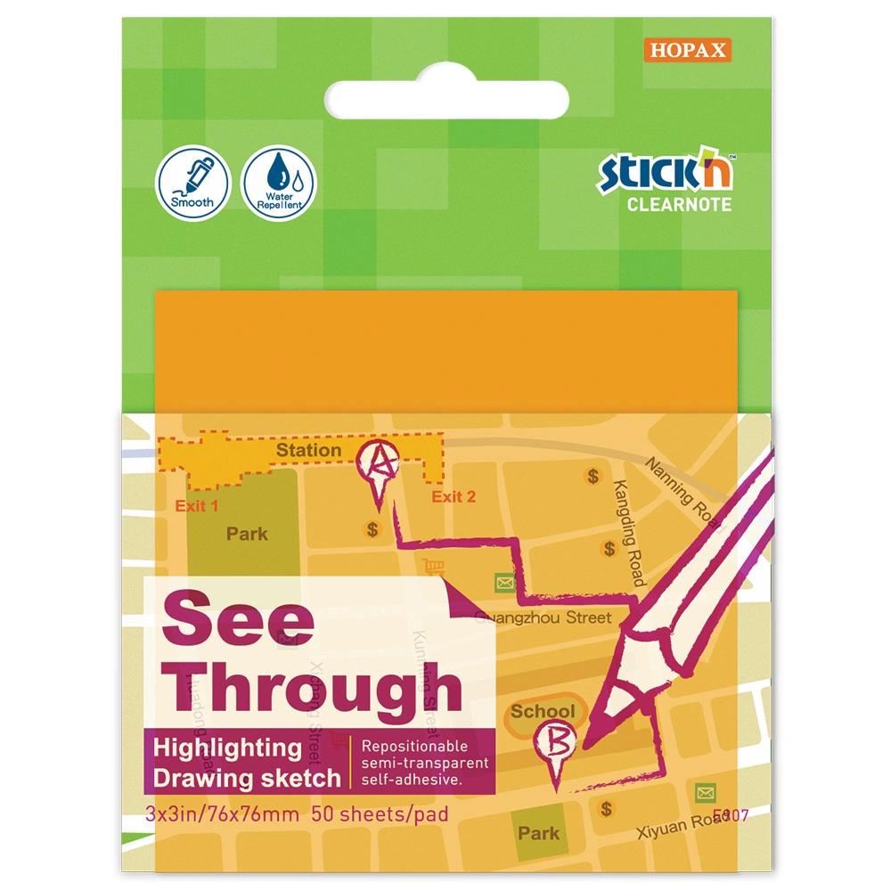 Stick 'n Note 76 x 76mm Orange