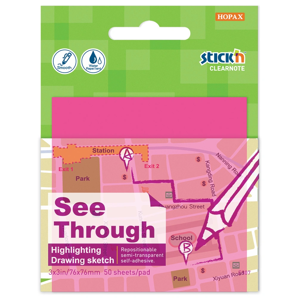 Stick 'n Note 76 x 76mm Magenta