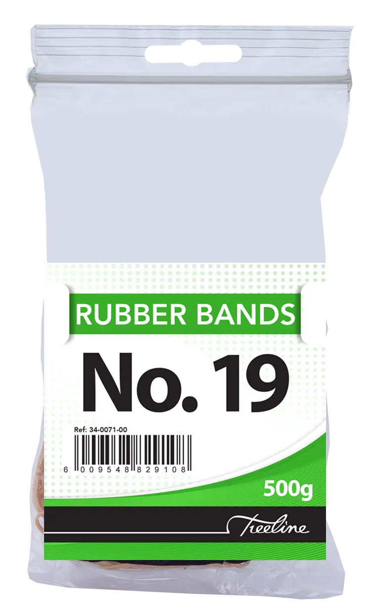 # 19 Rubber Bands 500gram