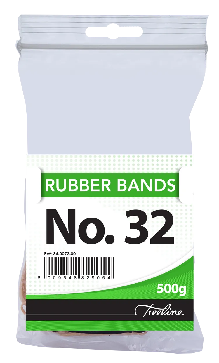 # 32 Rubber Bands 500gram
