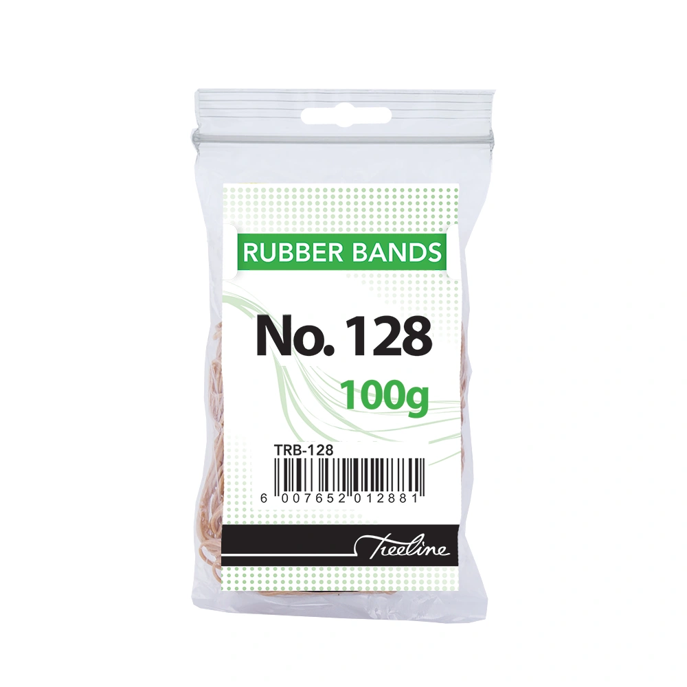 # 128 Rubber Bands 100gram (9mm)