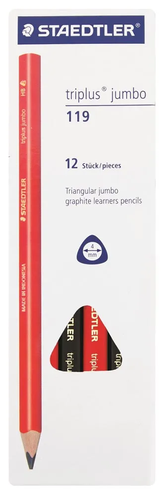 Staedtler Beginners Pencil Woodfree HB 119 12's