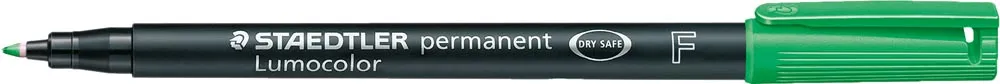 Staedtler  Lumocolour Permanent Fine Green