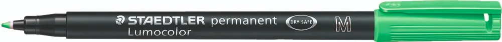 Staedtler Lumocolour Permanent OHP Projection Pen Green