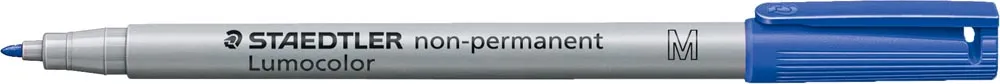 Staedtler Lumocolour Non-Perm Medium OHP Projection Pen Blue