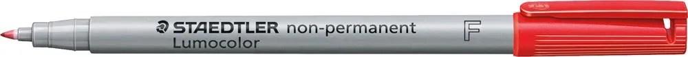 Staedtler Lumocolour Non-Perm Fine OHP ProjectionPen Red