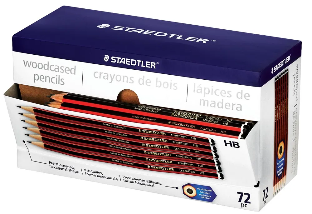 Staedtler Tradition Pencils DISPLAY-72
