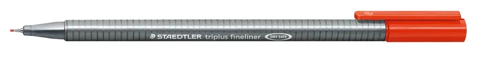 Red Triplus Fineliners  10's