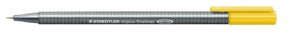 Yellow Triplus Fineliners  10's