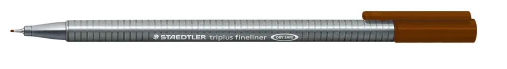 Brown Triplus Fineliners  10's
