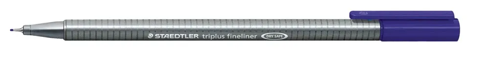 Triplus Fineliners Blue 0.3mm 10's