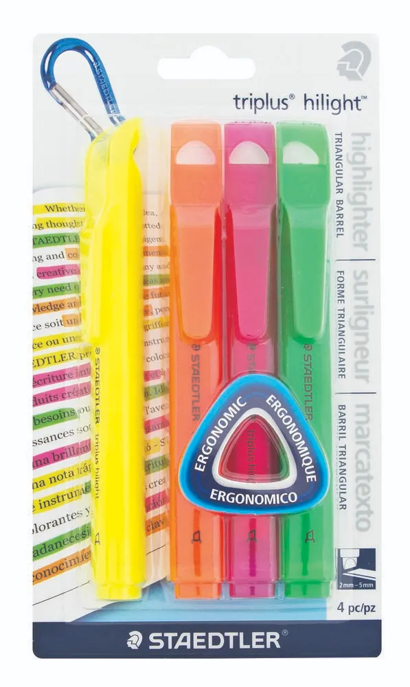 Staedtler Textsurfer Highligter  Wallet-4  Asst