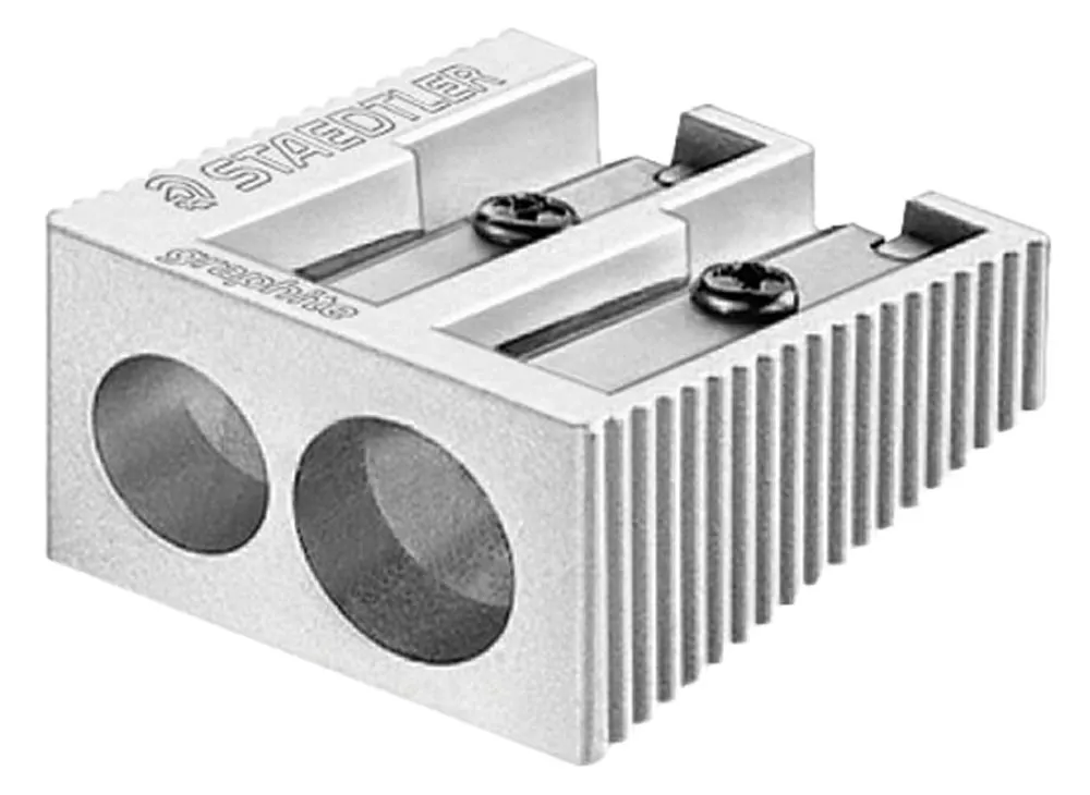 Staedtler 2 hole metal pencil sharpener