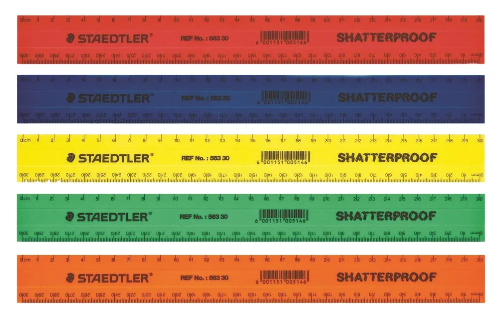 Staedtler Asst Rulers