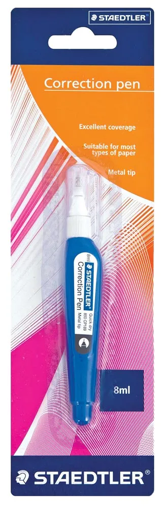 Correction Pen 8ml (Carded)
