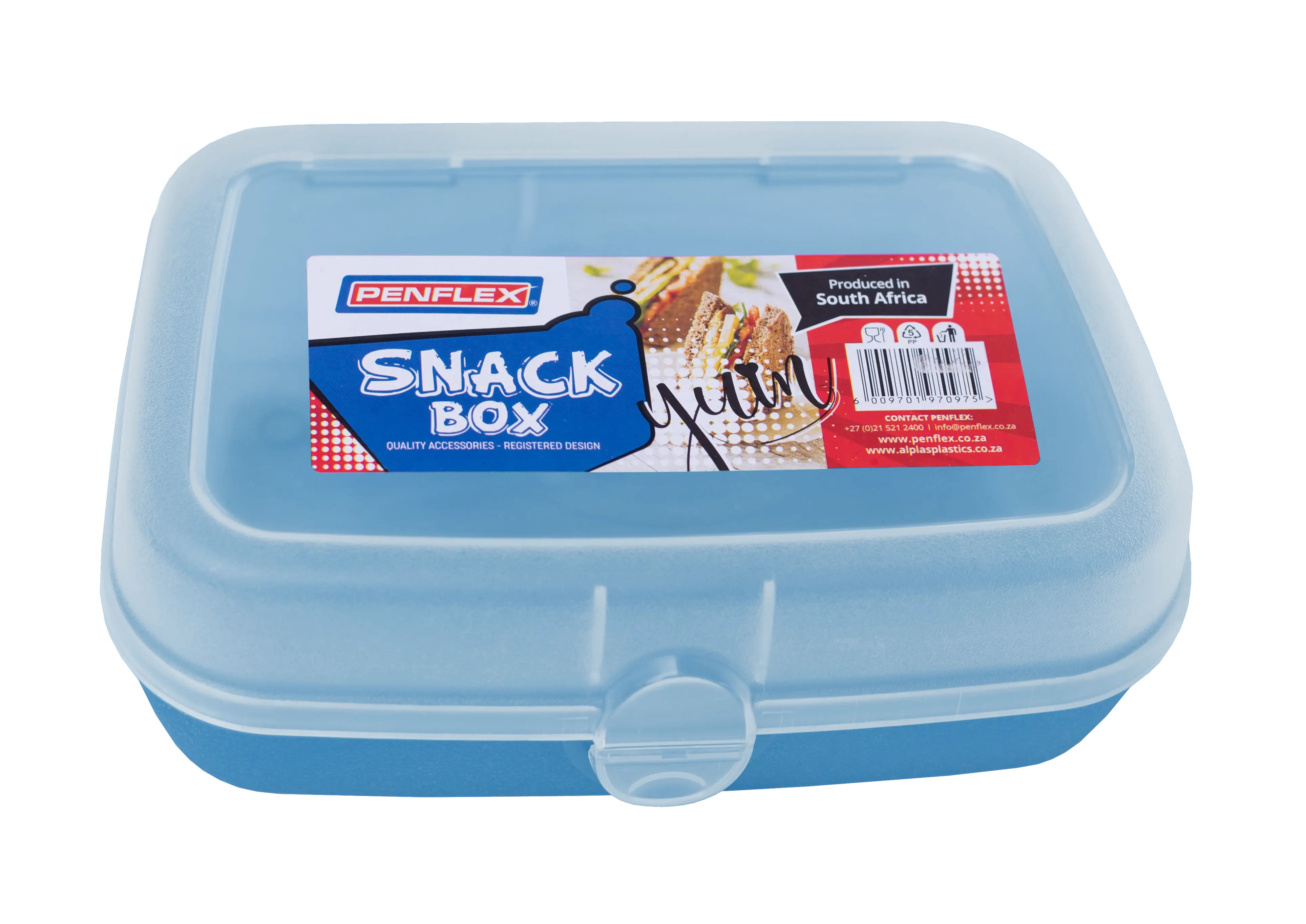 Penflex Snackbox Lunchbox With Bottle Blue