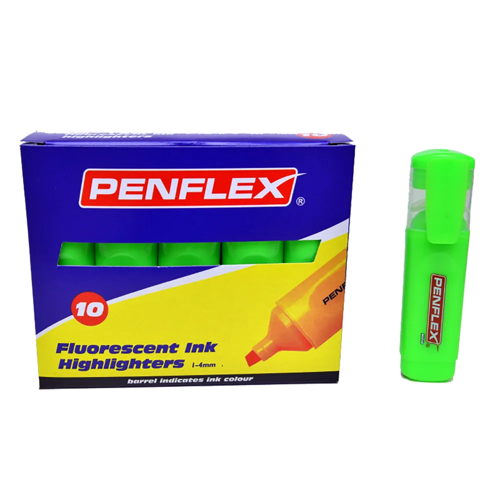 Green Penflex Highlighter
