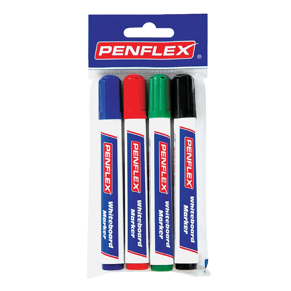 Wallet 4 Asst. Whiteboard Marker