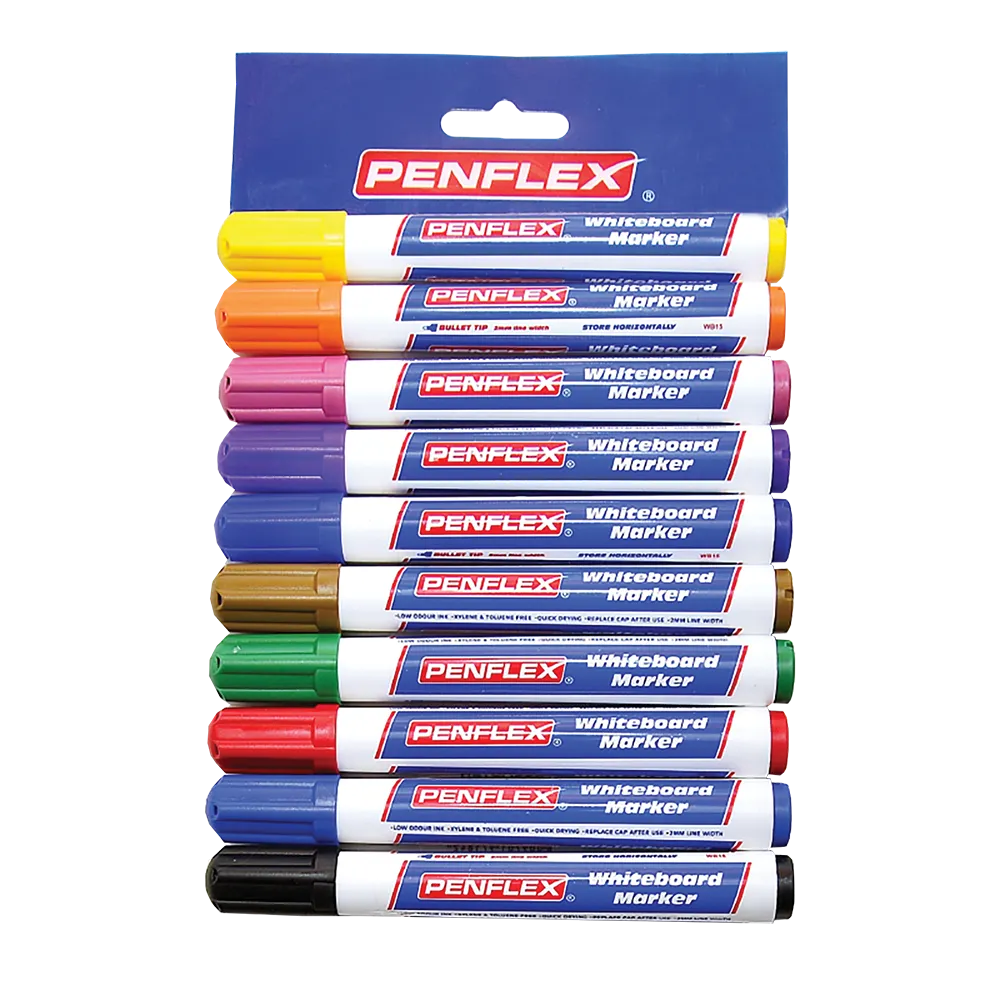 Wallet 10 Asst. Whiteboard Marker