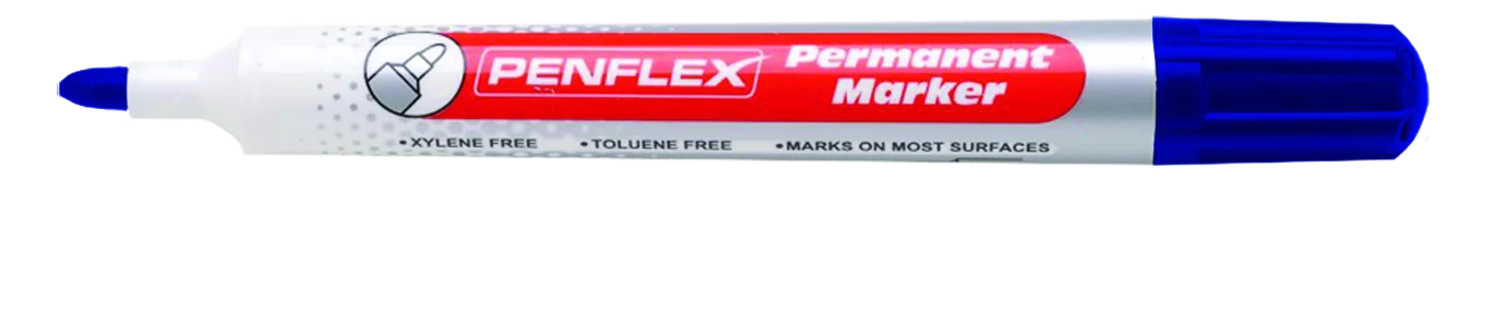 Penflex Permanent Marker Bullet Tip Blue PM13