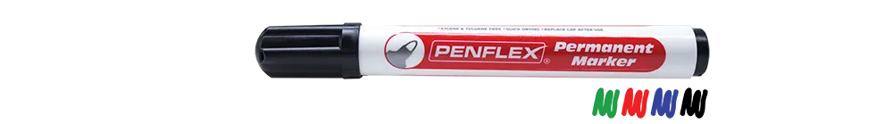Black Bullet Penflex Permanent Marker