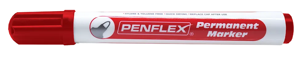 Red Bullet Penflex Permanent Marker